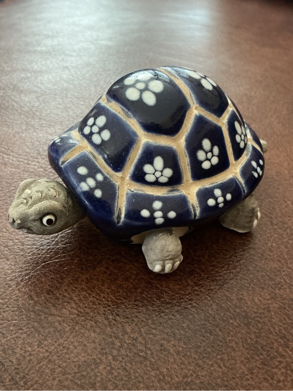 Vintage Ceramic Bobble Wiggle Turtle